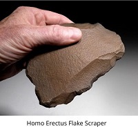 Homo Erectus Flake Scraper sm