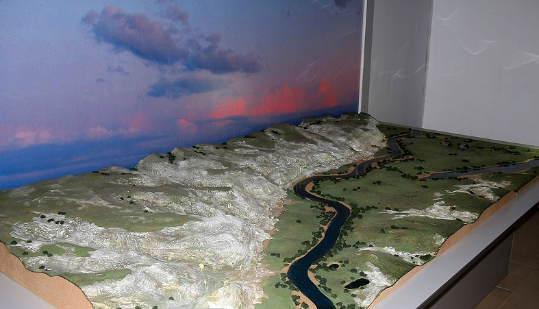 Kostyonki terrain model