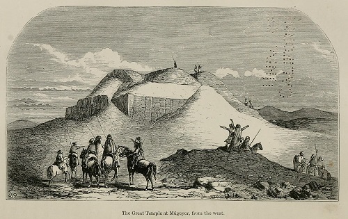 Ziggurat of Ur in 1850